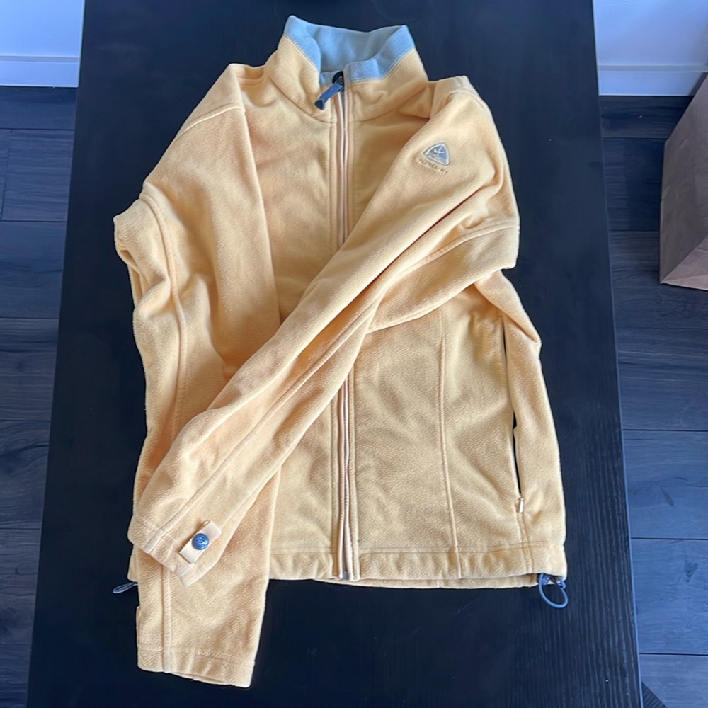 Nike ACG Yellow Zip Up Sweater Jacket